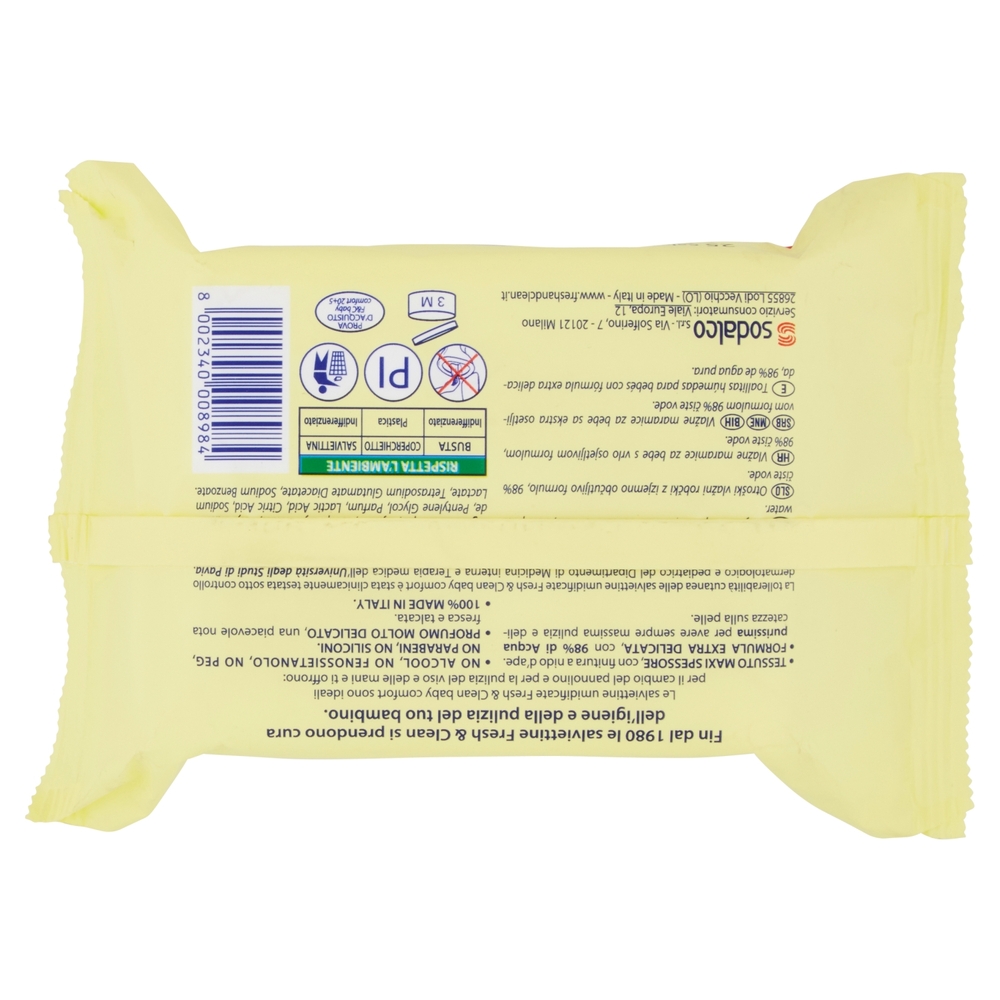 Fresh & Clean baby comfort Salviettine 25 pz